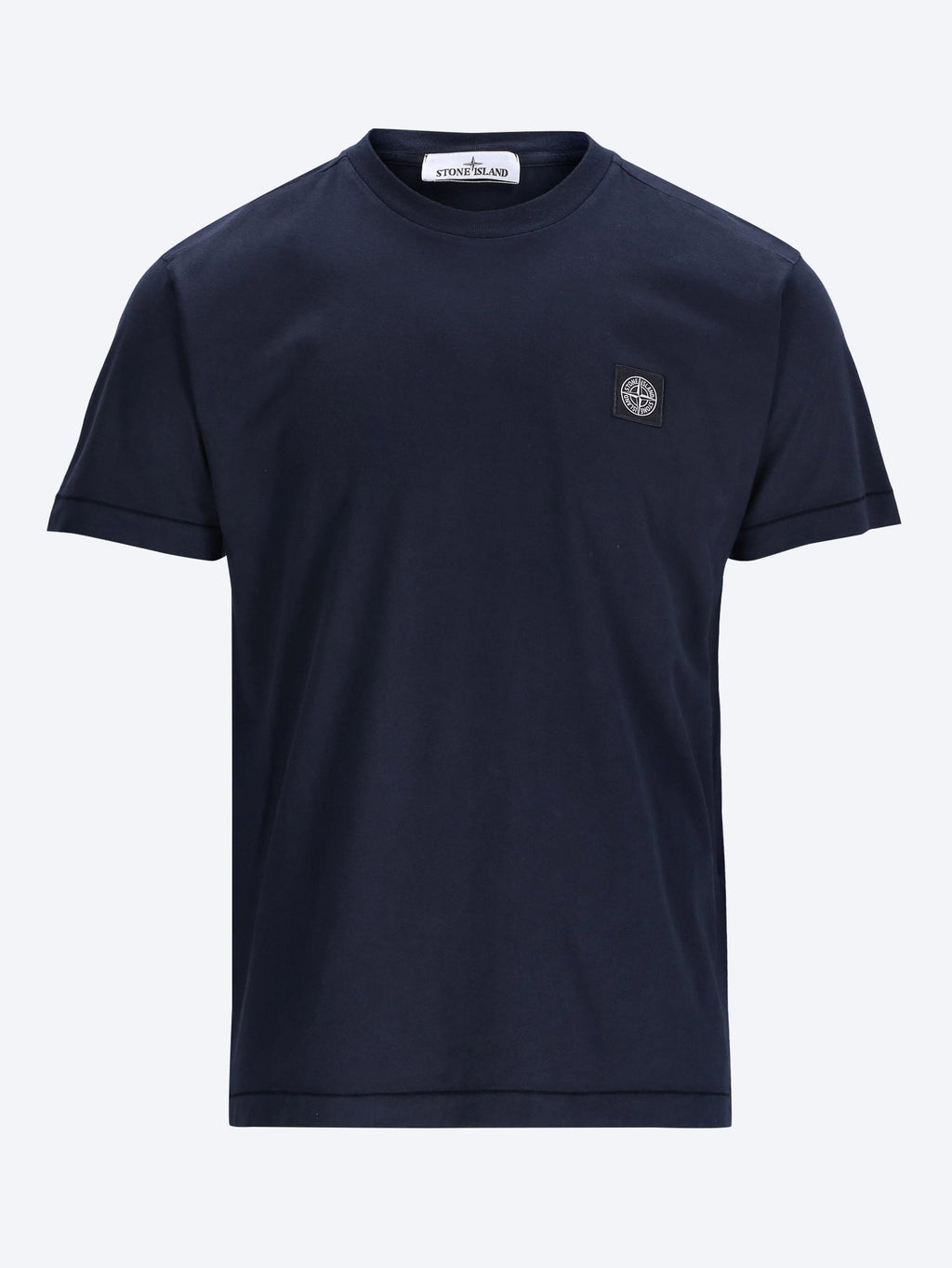 Garment Dyed Short Sleeve T-Shirt Stone island оригінал – Купити в Україні – боковий вид