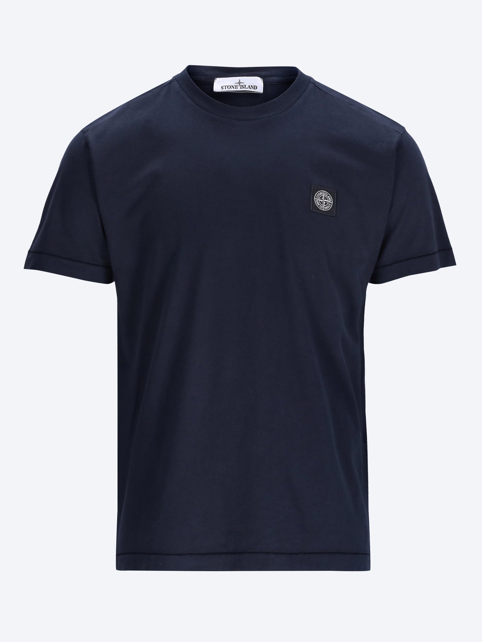Garment Dyed Short Sleeve T-Shirt Stone island оригінал – Купити в Україні – боковий вид