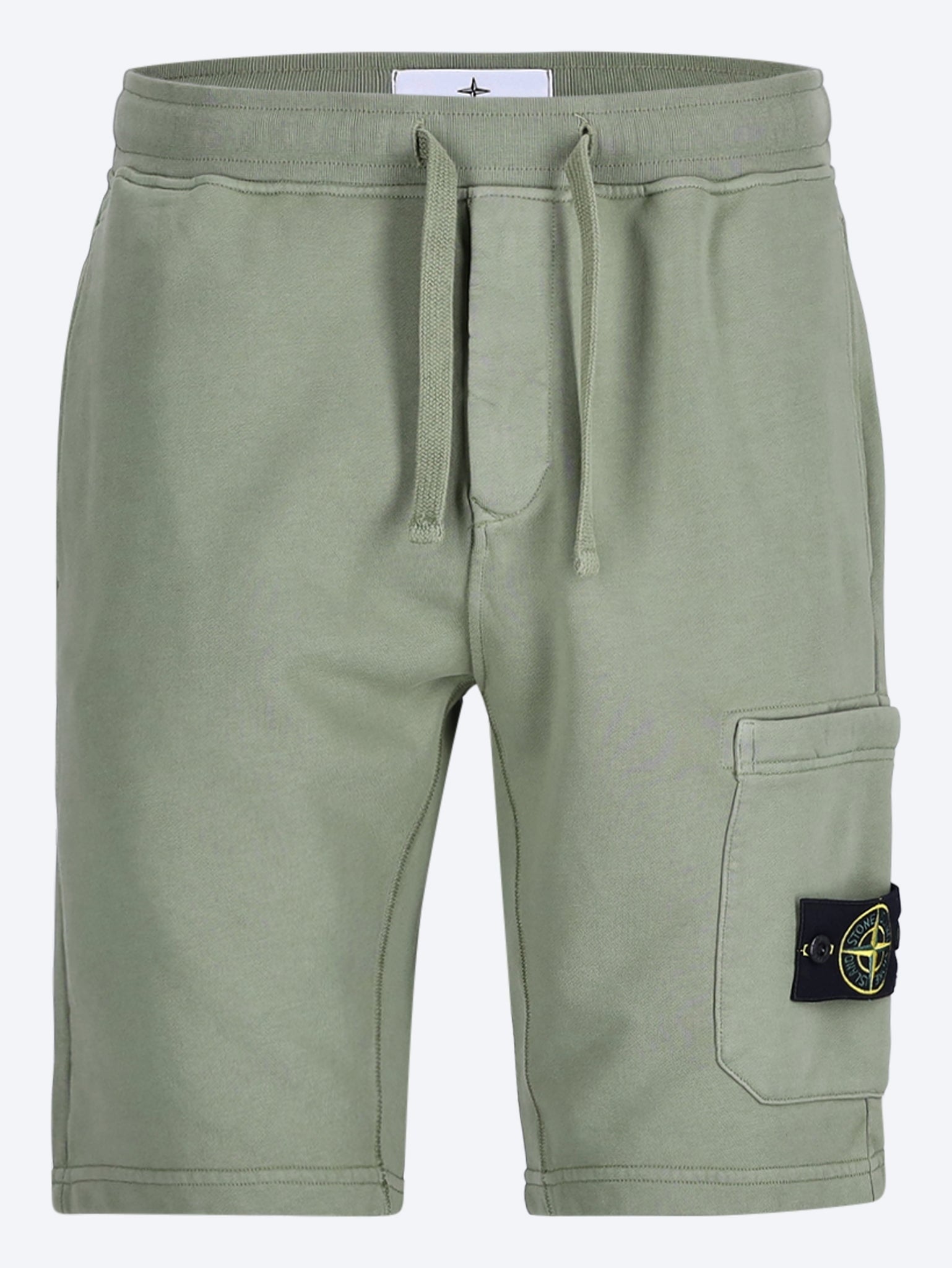 Garment Dyed Shorts Stone island – Гарантія оригінальності – боковий вид