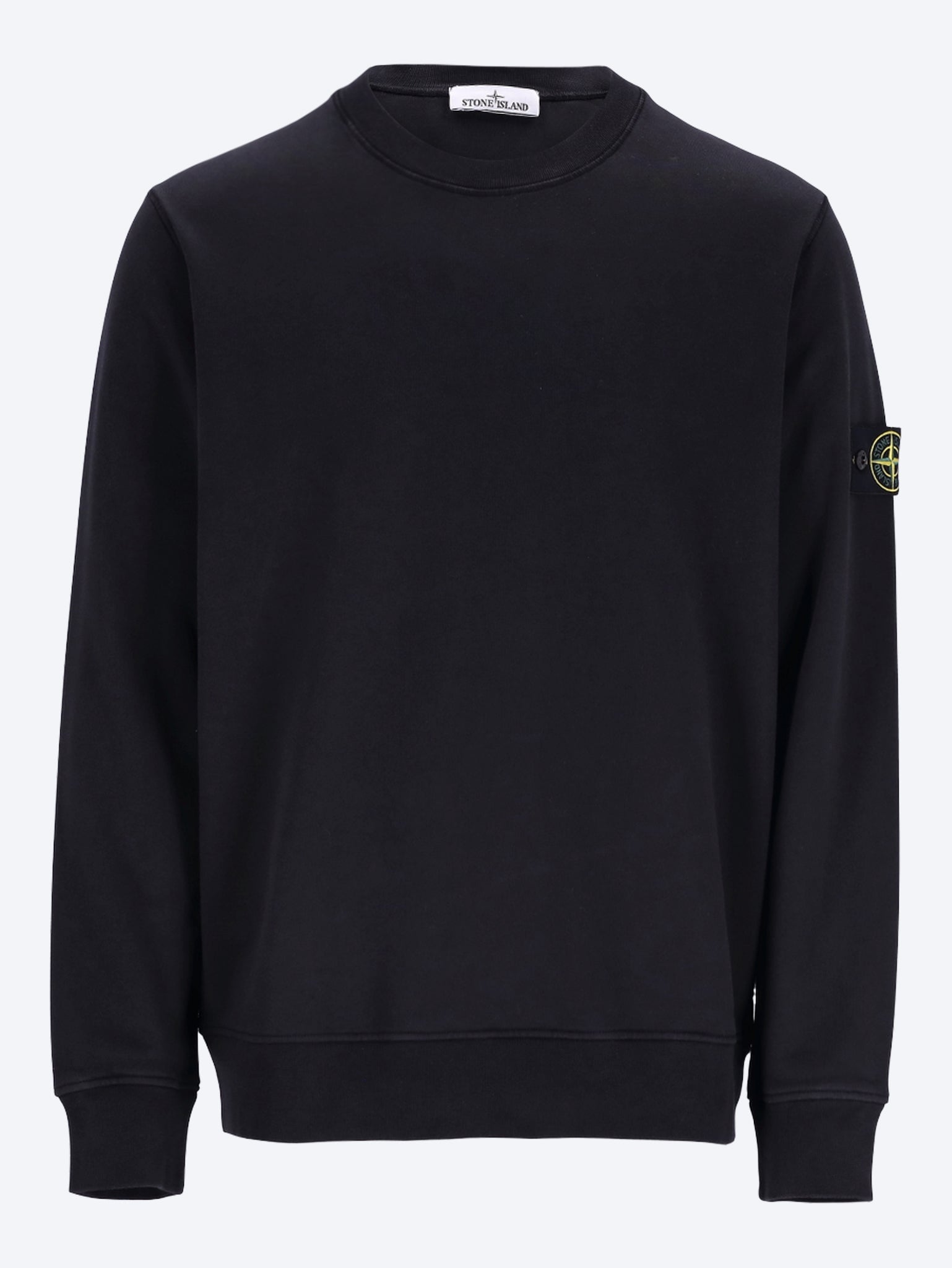 Оригінальна Garment Dyed Sweatshirt Stone island – боковий вид - STONE ISLAND