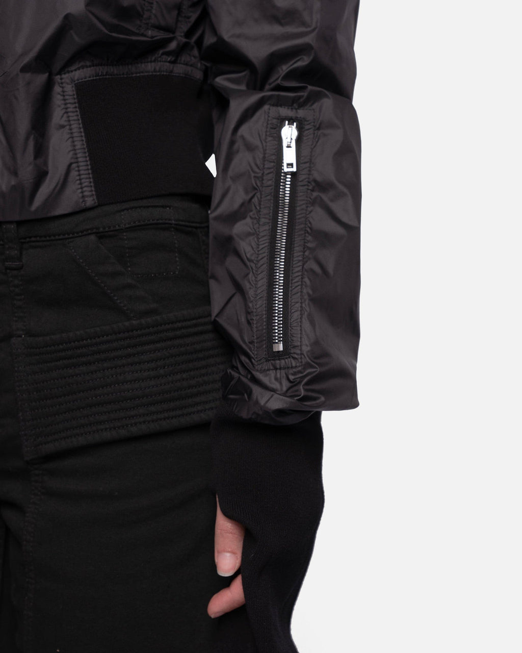 Gauntlet Faun Bomber In Black Rick owens оригінал – Купити в Україні – збільшений вид
