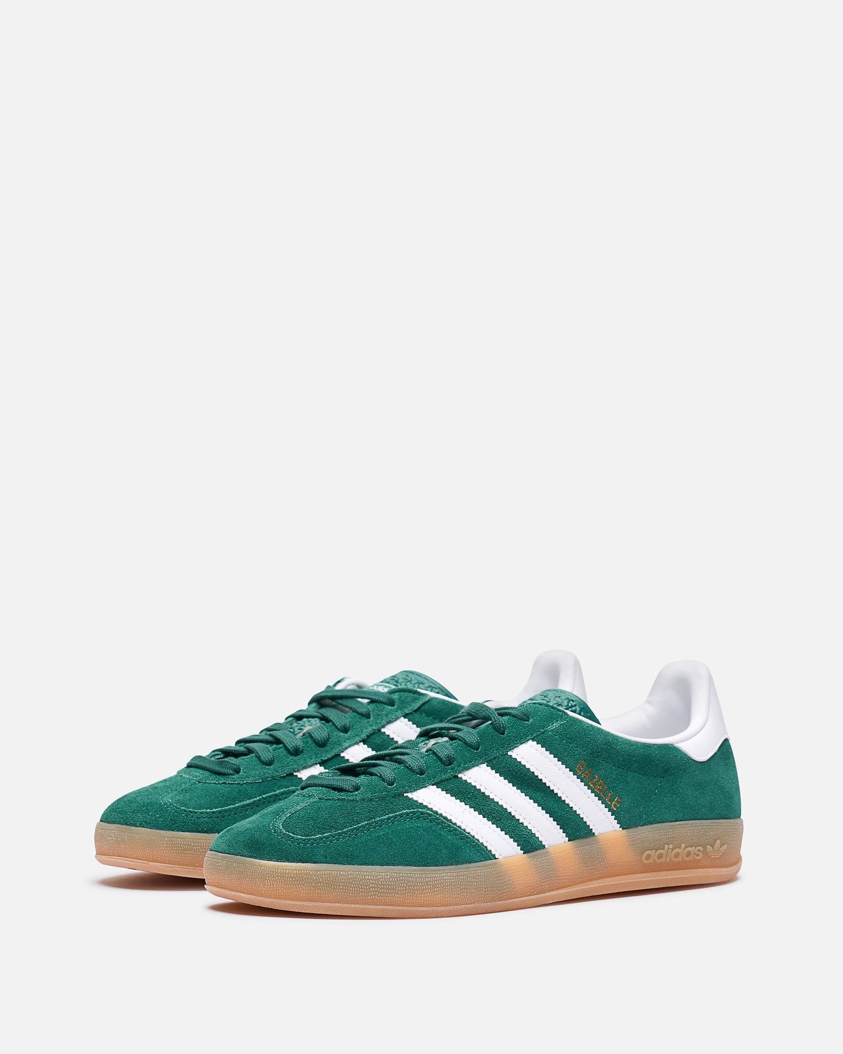Gazelle Indoor In Green Adidas оригінал – Купити в Україні – вид ззаду - ADIDAS
