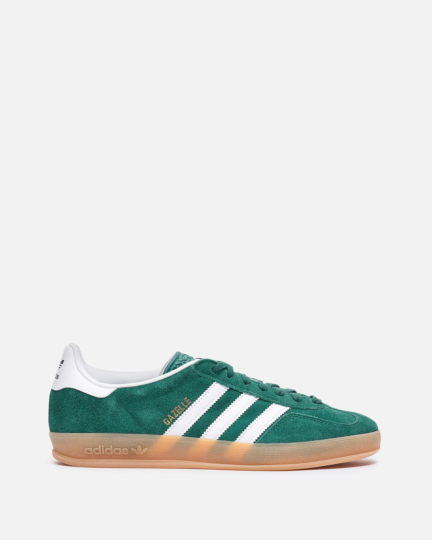 Gazelle Indoor In Green Adidas оригінал – Купити в Україні – боковий вид - ADIDAS
