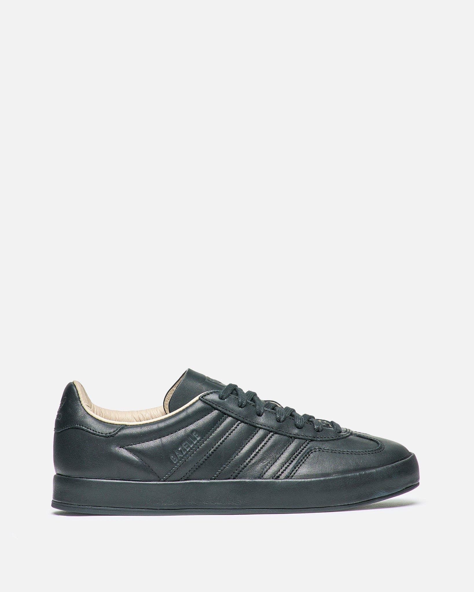Gazelle Indoor Lux In Black Adidas – Гарантія оригінальності – боковий вид - ADIDAS