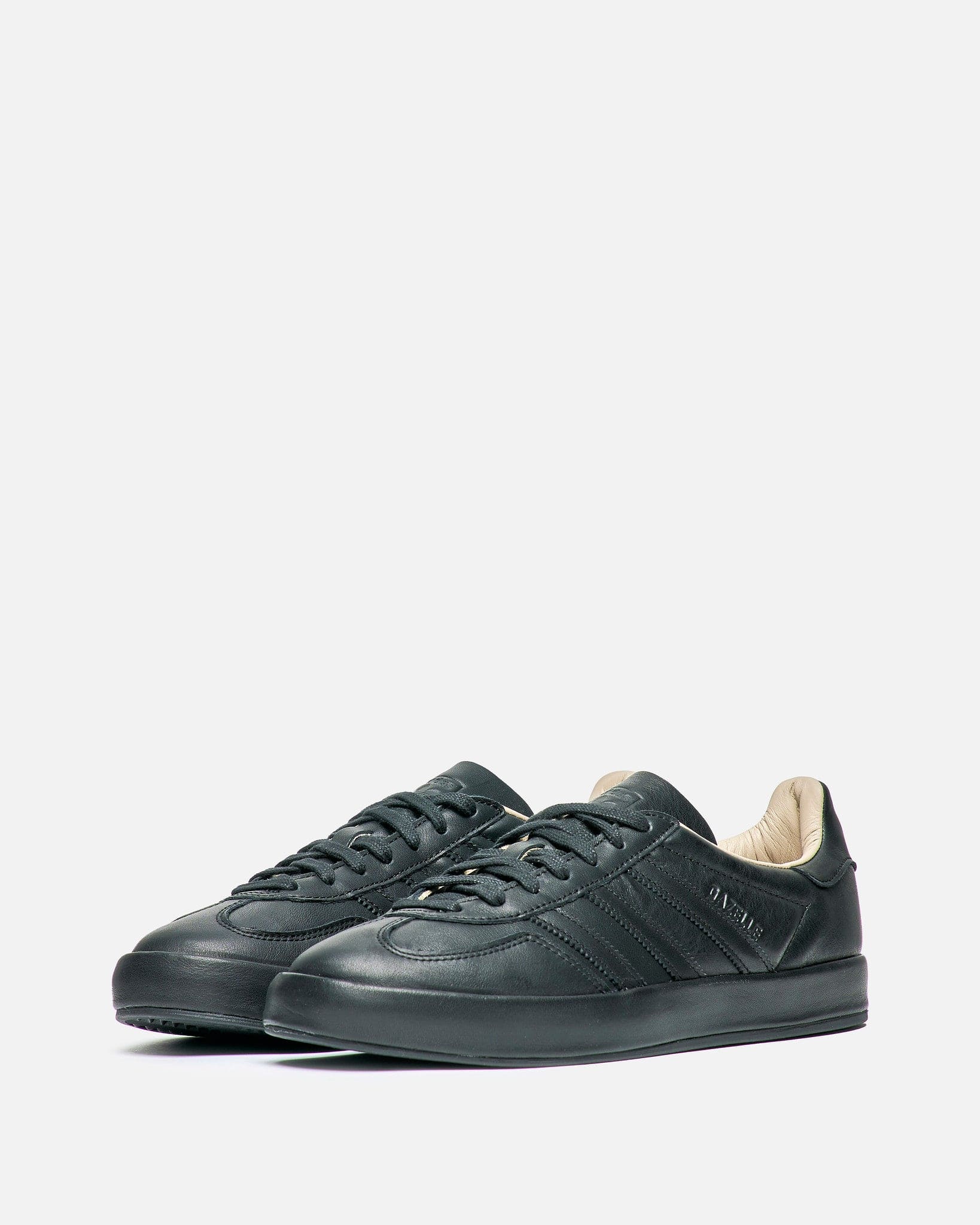 Gazelle Indoor Lux In Black Adidas – Гарантія оригінальності – вид ззаду - ADIDAS