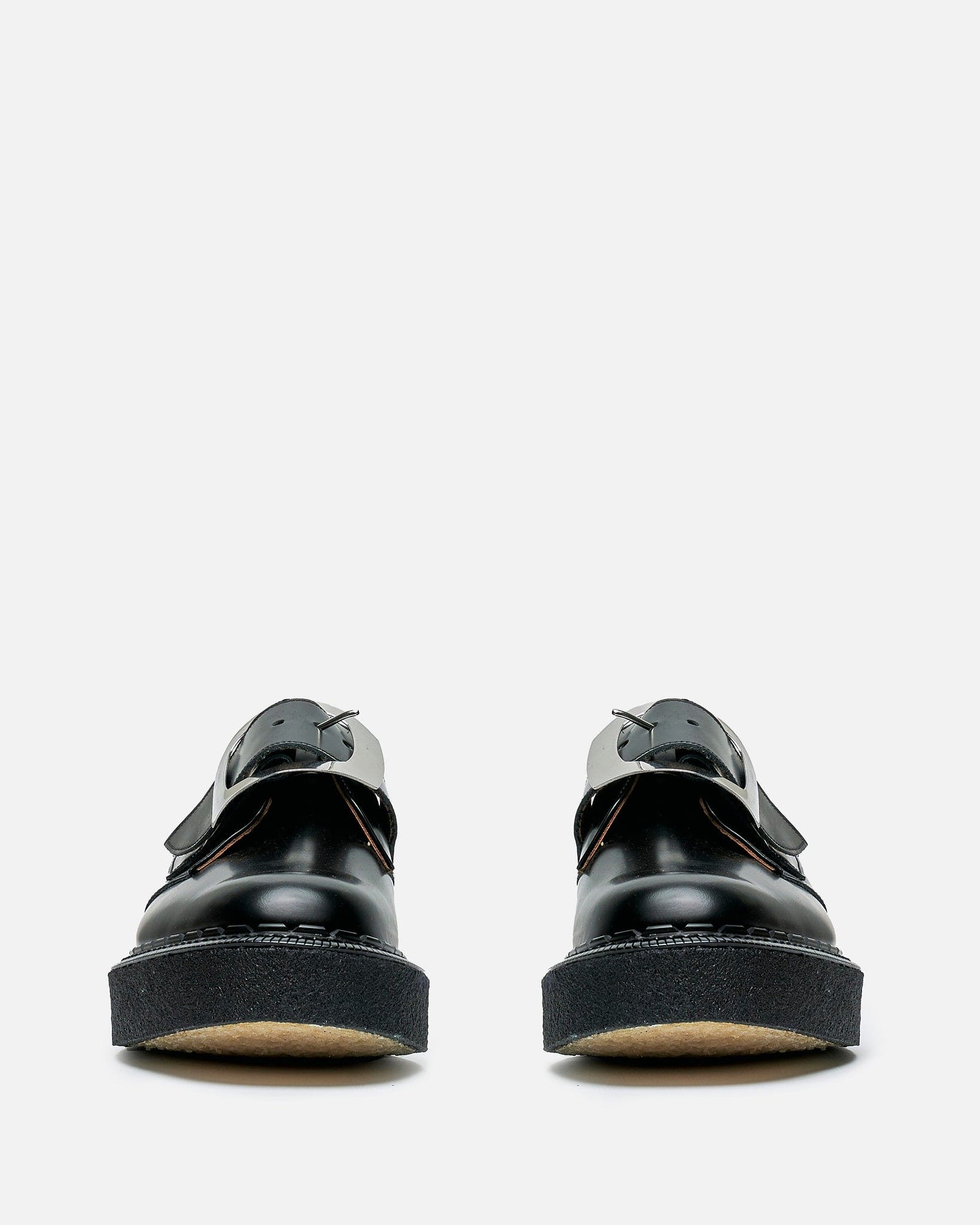 George Cox Edition Buckle Monk Shoes In Black Comme des garcons оригінал – Купити в Україні – детальний вид