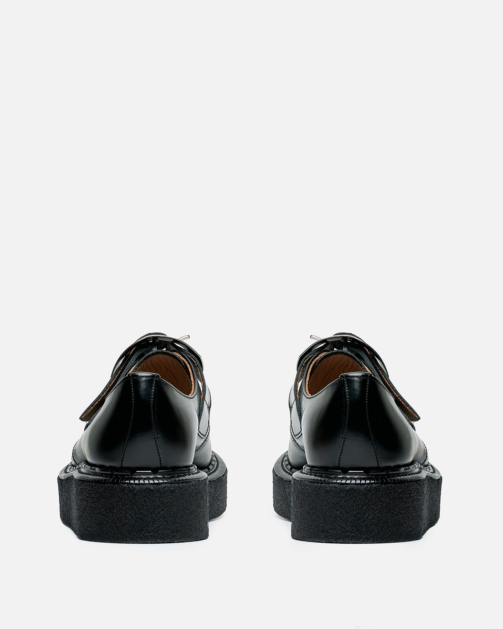 George Cox Edition Buckle Monk Shoes In Black Comme des garcons оригінал – Купити в Україні – збільшений вид