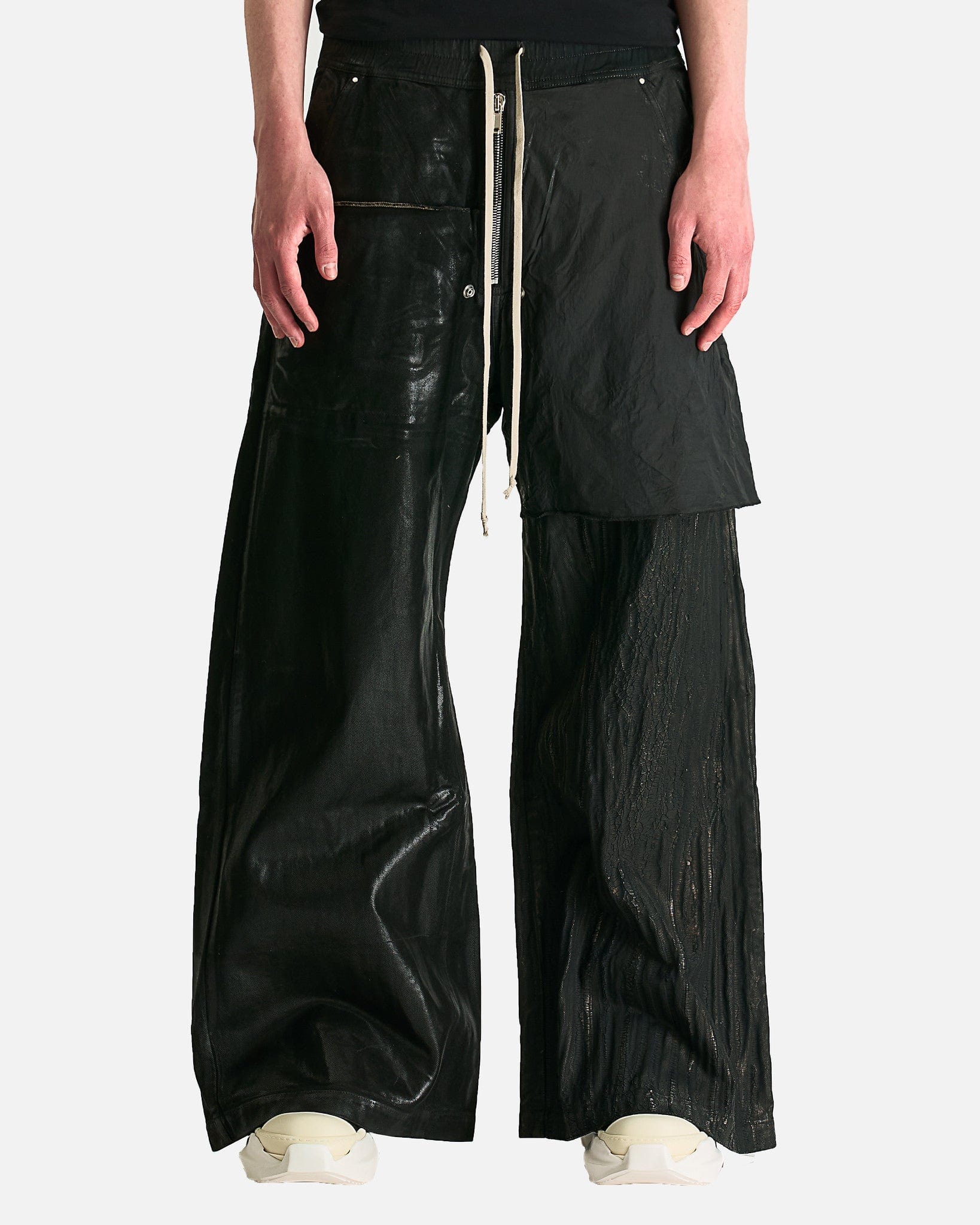 Оригінальна Geth Belas In Black Rick owens – боковий вид