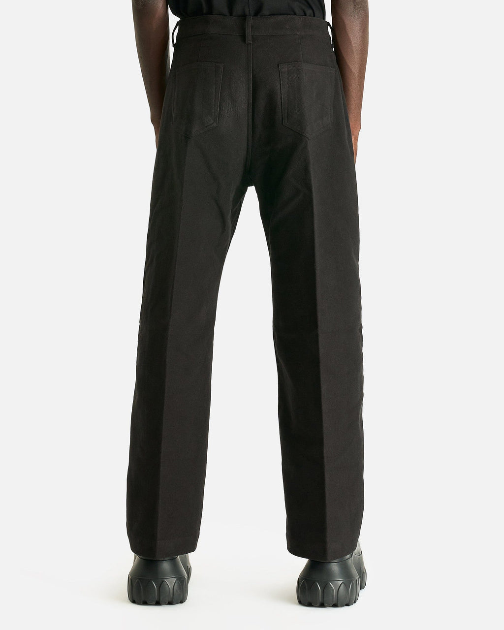 Geth Jeans In Black Rick owens – Гарантія оригінальності – детальний вид