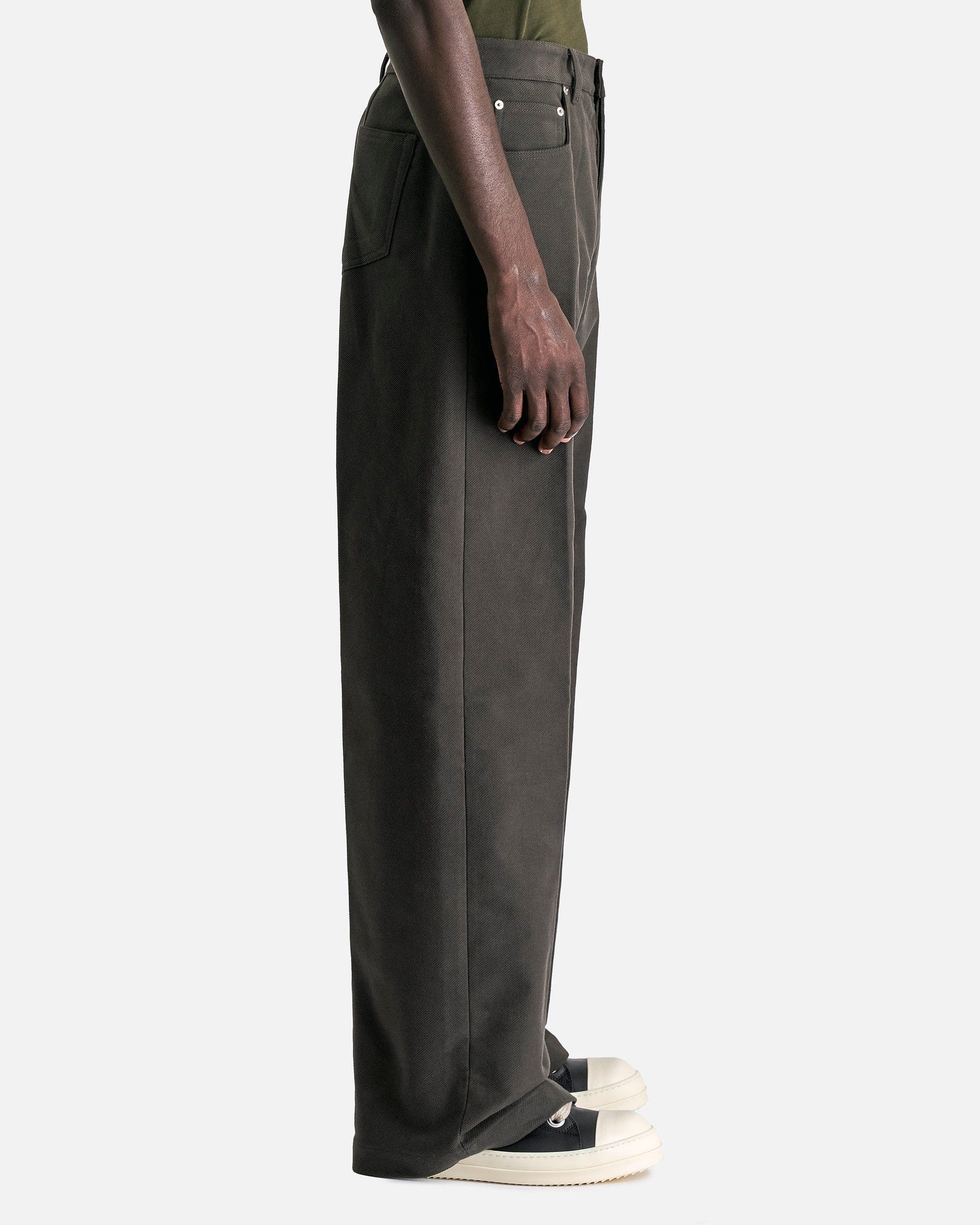 Geth Jeans In Dark Dust Rick owens – Гарантія оригінальності – вид ззаду