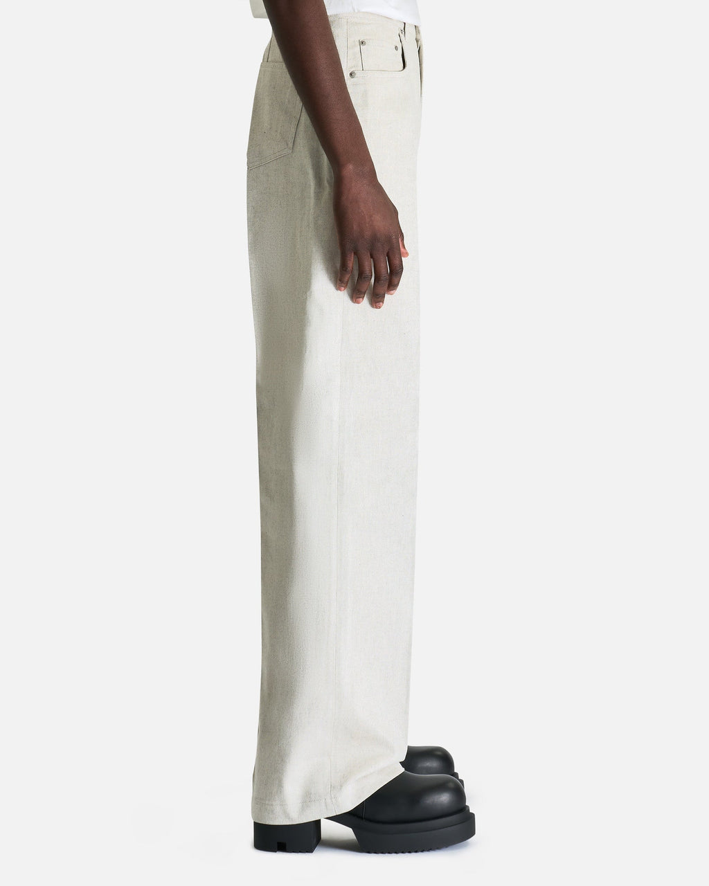 Оригінальна Geth Jeans In Dinge Rick owens – вид ззаду