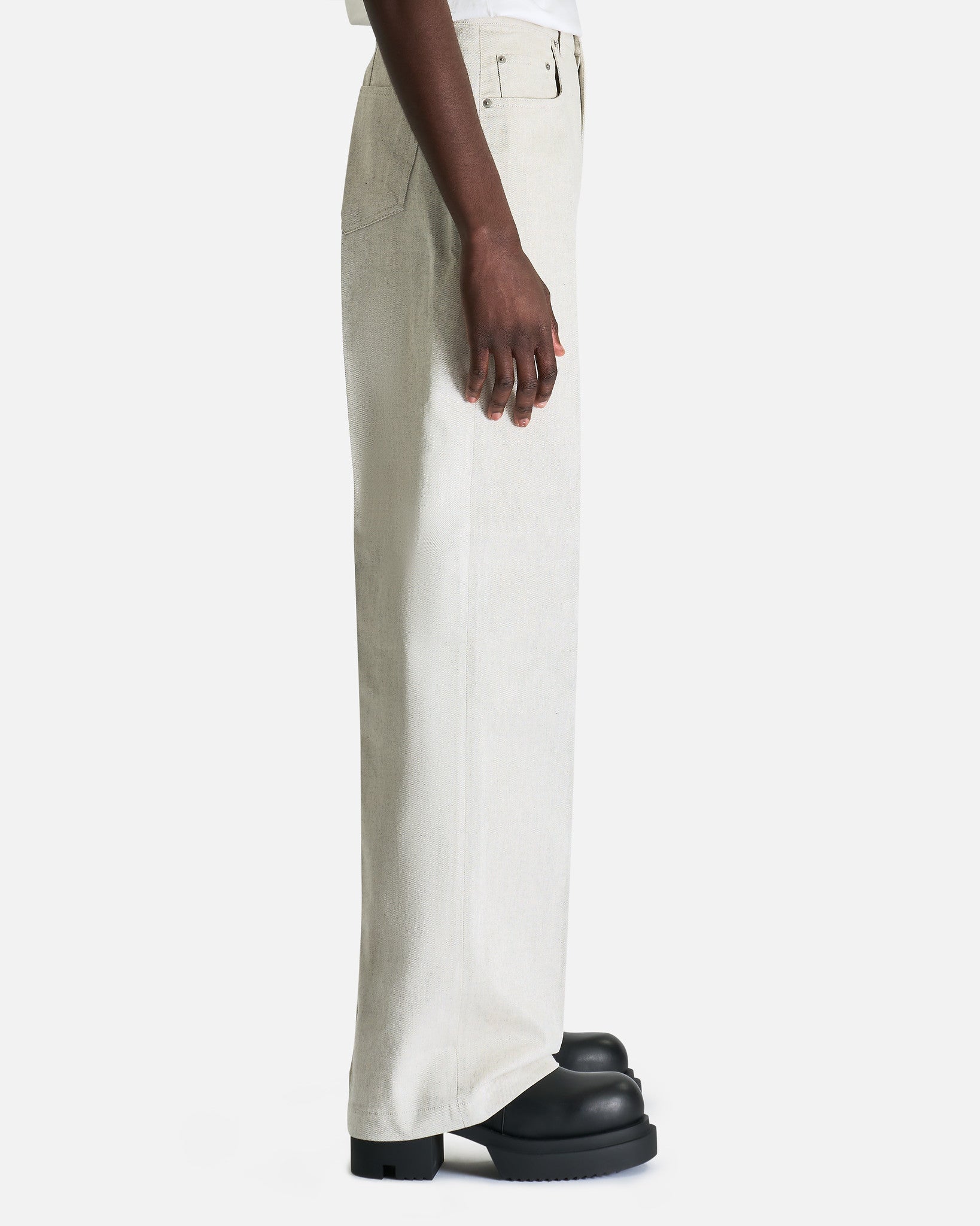 Оригінальна Geth Jeans In Dinge Rick owens – вид ззаду