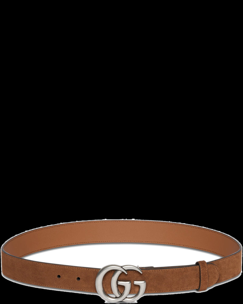 BG_REMOVED_CATALOG_GG Marmont Thin Belt - GUCCI