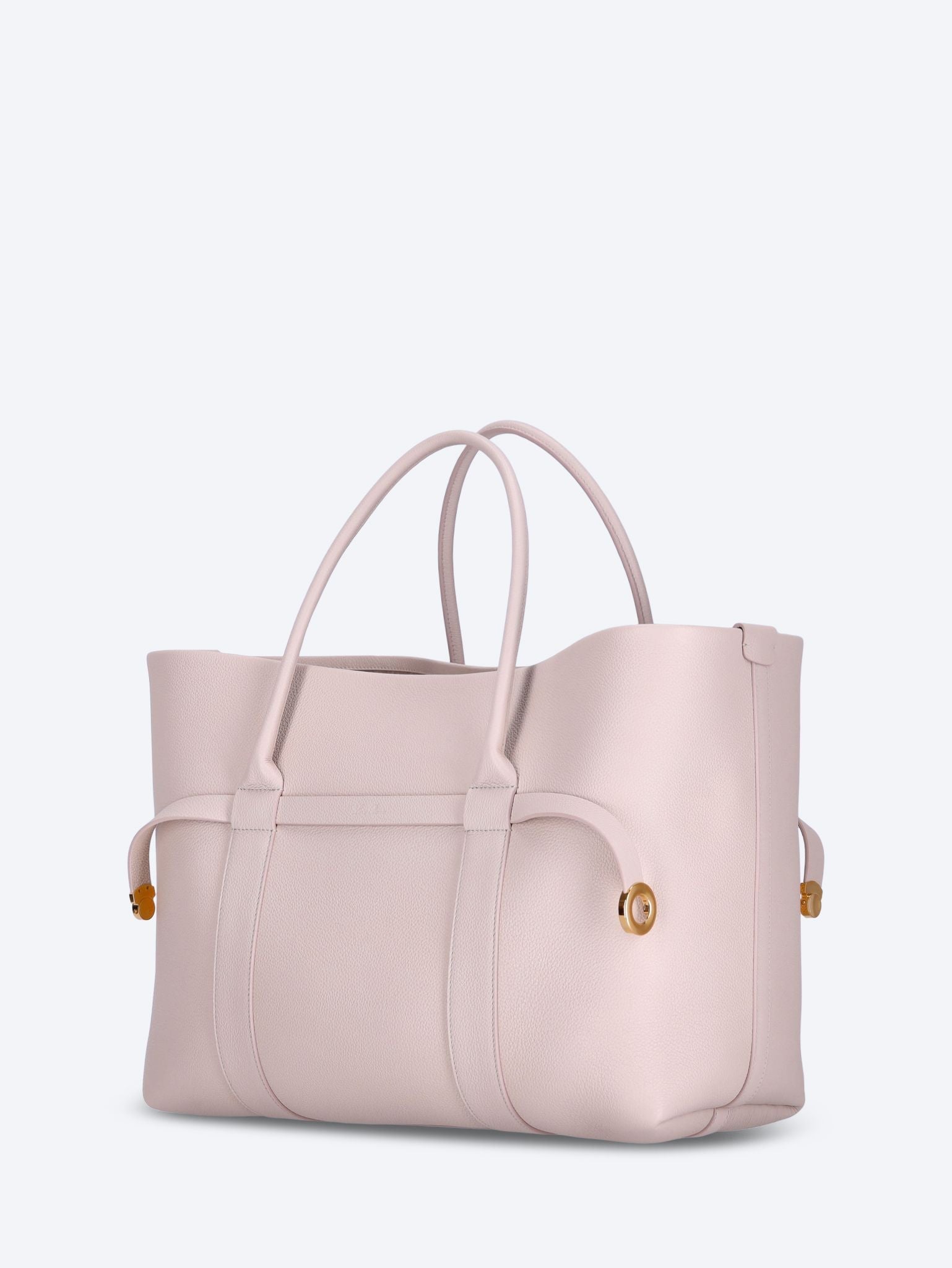 Оригінальна Ghiera Shopper Grained Leather Tote Bag Loro piana – вид ззаду