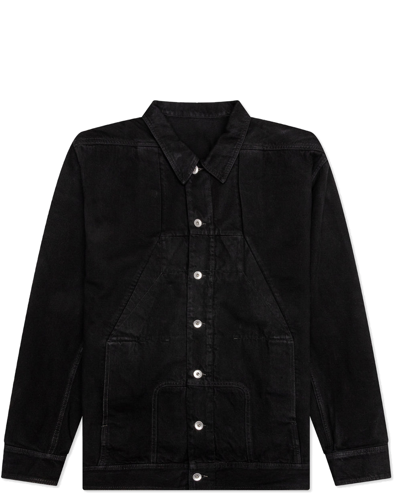 Оригінальна Giacca In Denim Sphinx Jumbo Worker Jacket Rick owens bg_removed_catalog