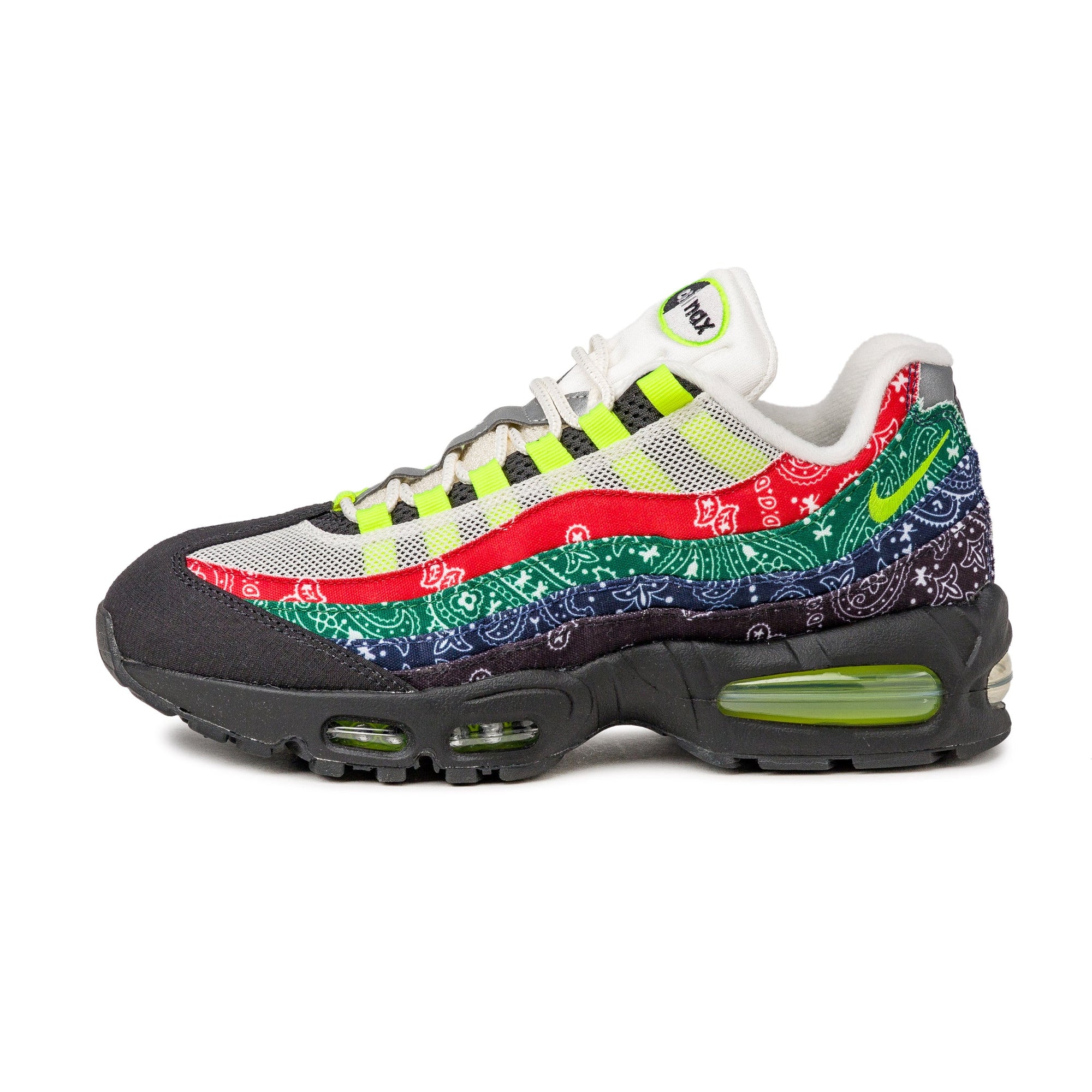 Air Max 95 *big Bubble* *paisley Bandana* Nike оригінал – Купити в Україні – боковий вид