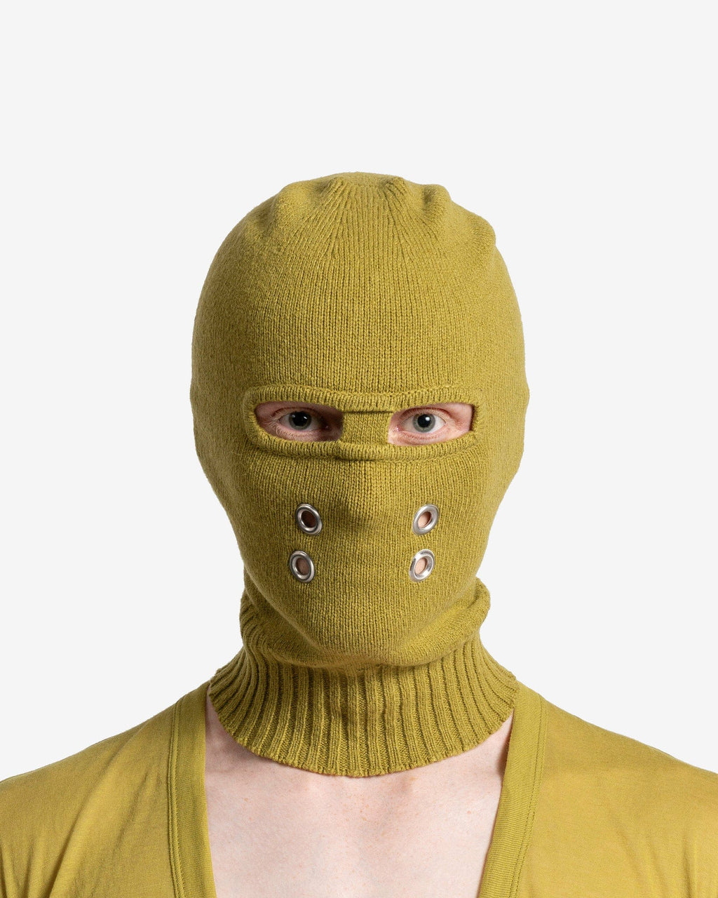 Gimp Balaclava In Acid Rick owens – Гарантія оригінальності – боковий вид