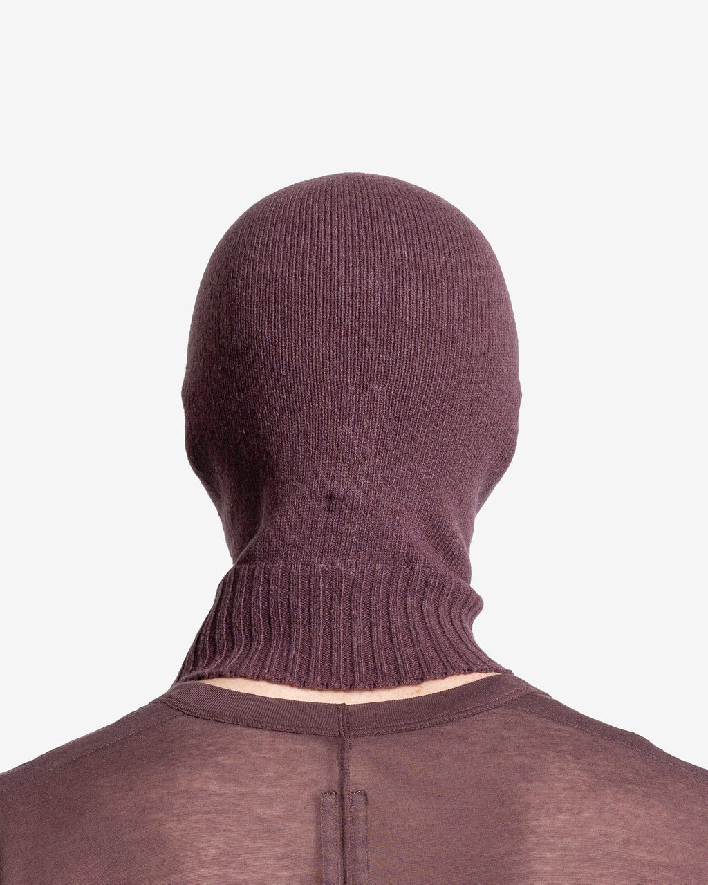 Gimp Balaclava In Amethyst Rick owens оригінал – Купити в Україні – вид ззаду