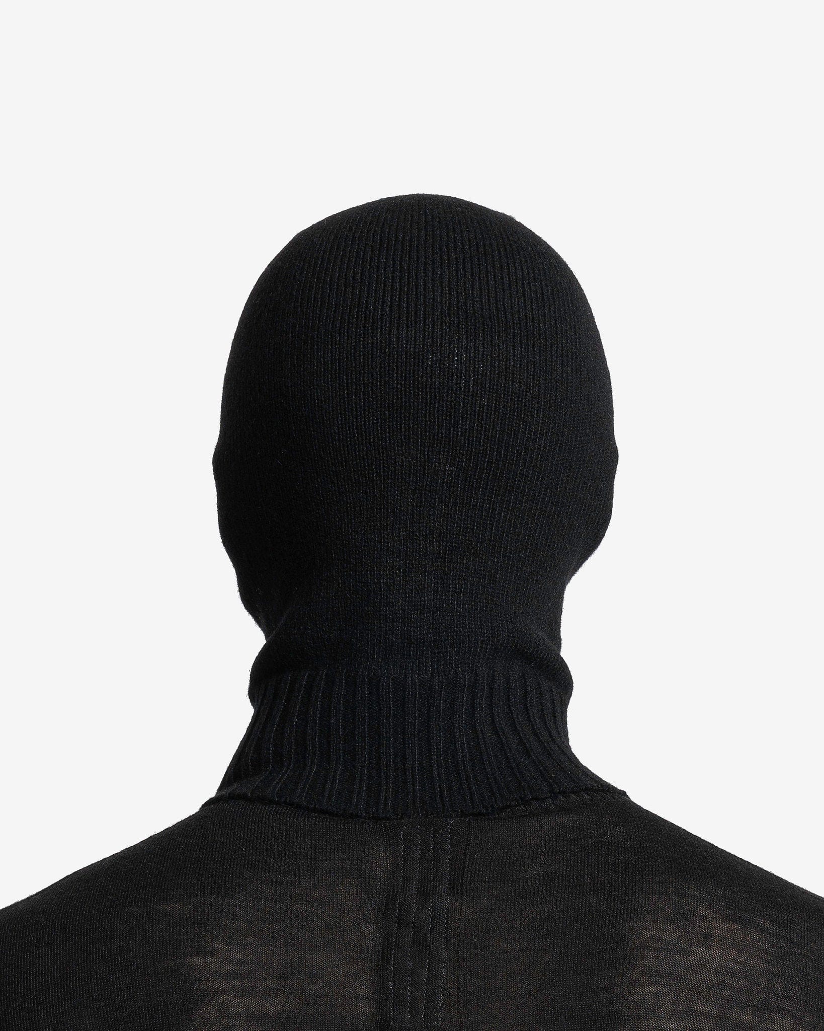 Gimp Balaclava In Black Rick owens оригінал – Купити в Україні – вид ззаду