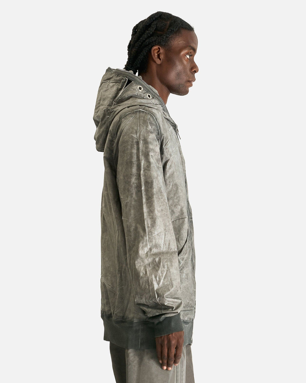 Оригінальна Gimp Flight Bomber In Darkdust Rick owens – вид ззаду
