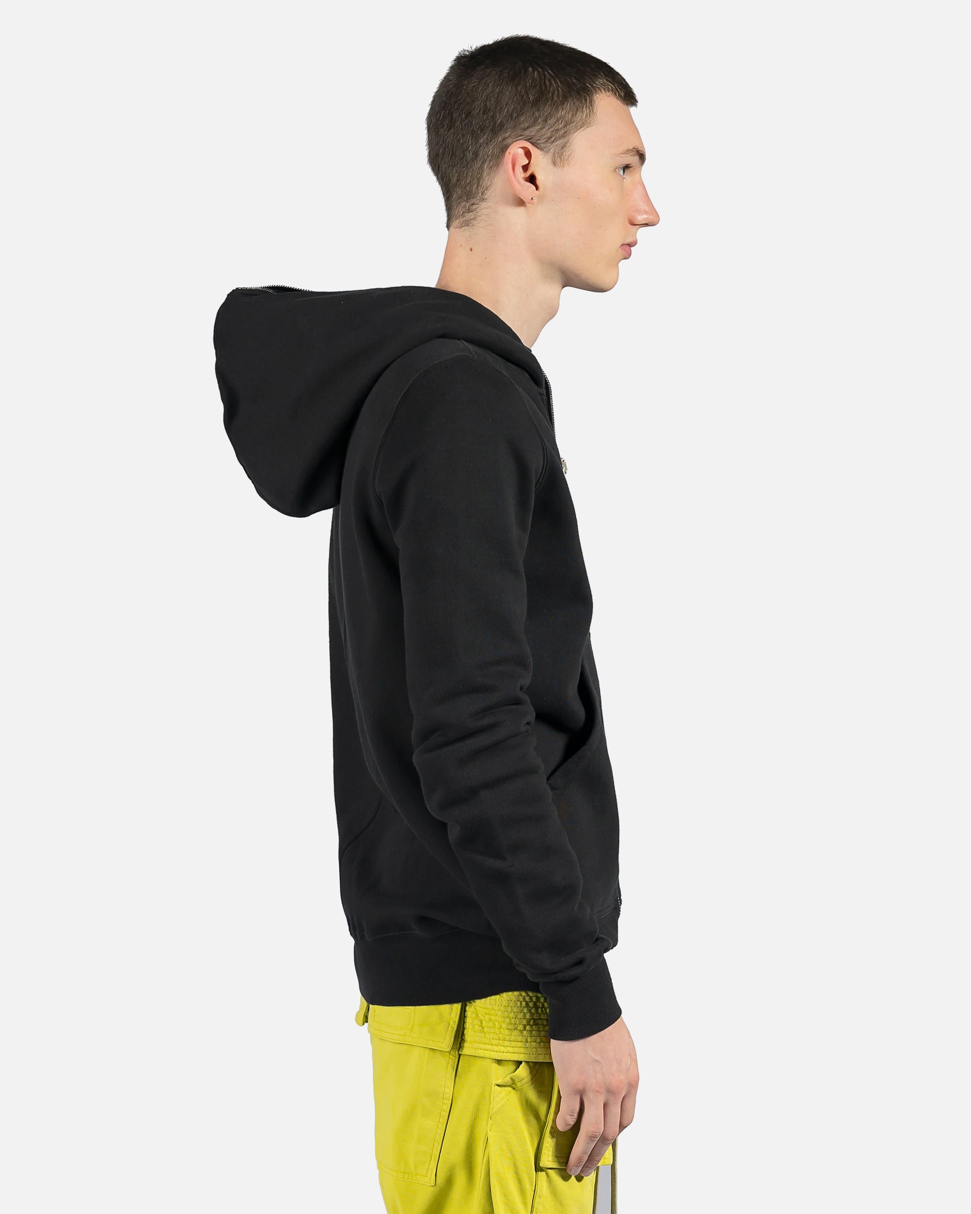 Gimp Hoodie In Black Rick owens – Гарантія оригінальності – збільшений вид
