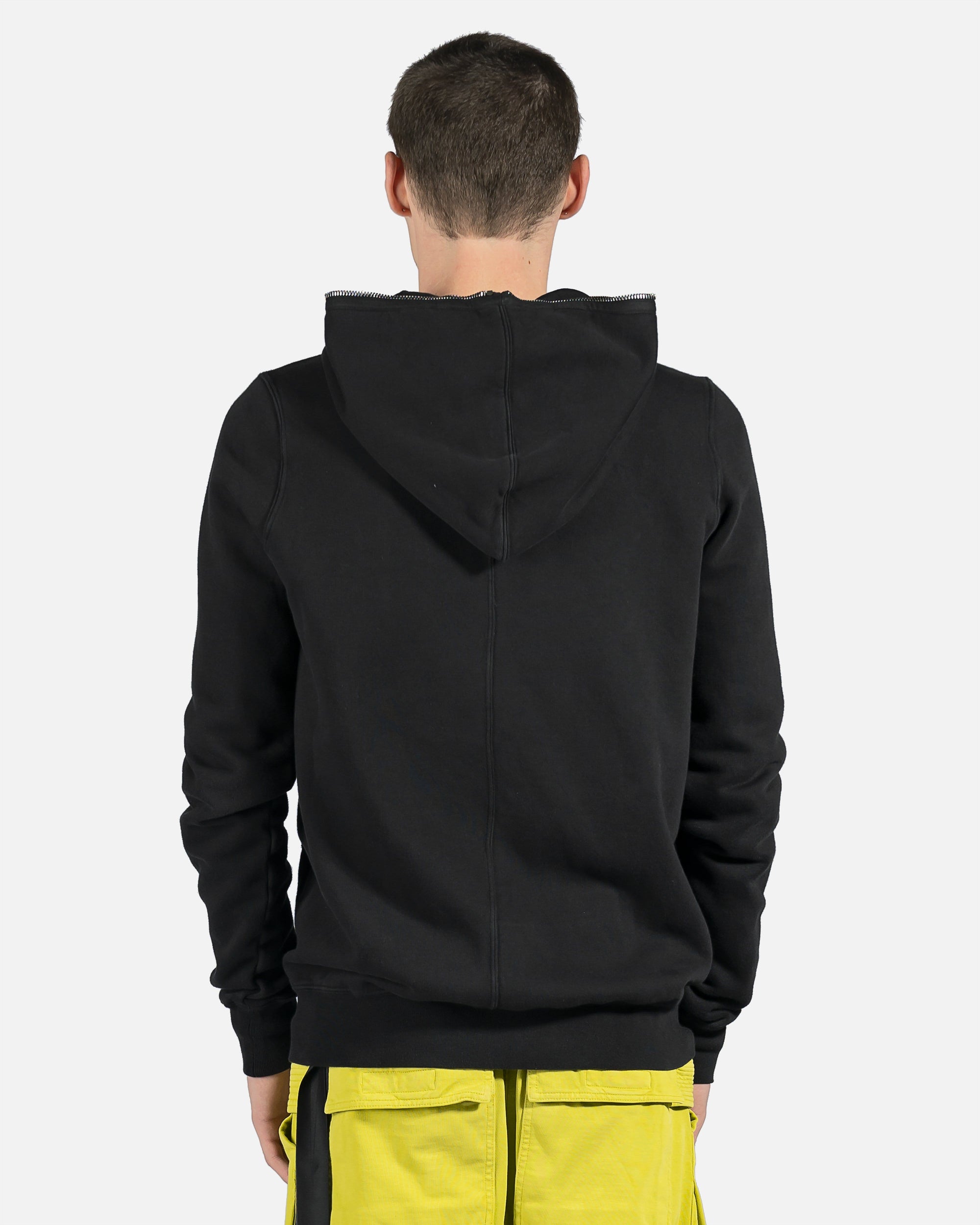 Gimp Hoodie In Black Rick owens – Гарантія оригінальності – детальний вид