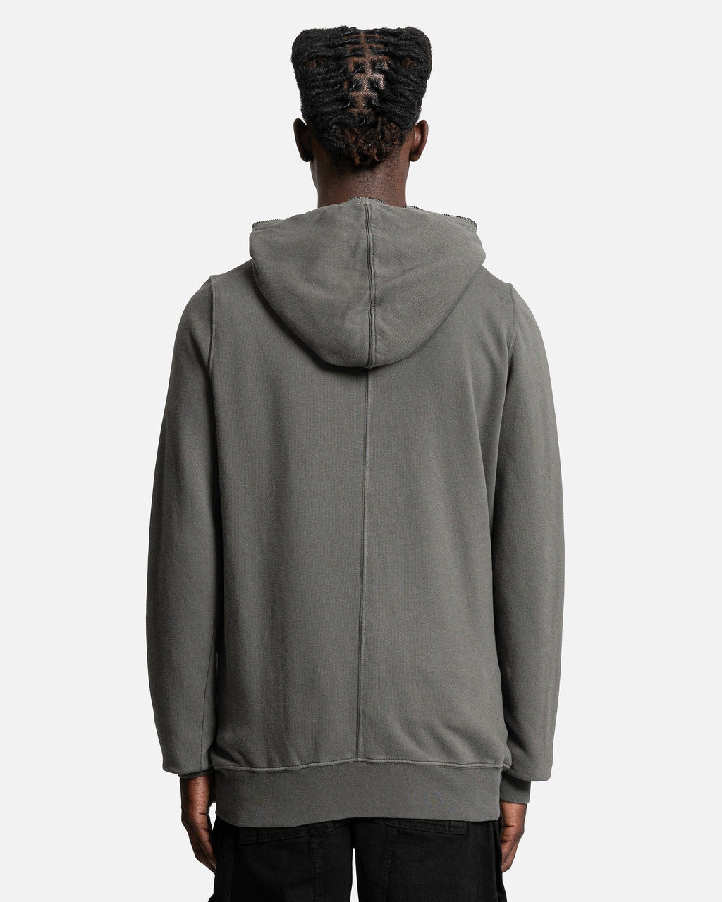 Оригінальна Gimp Hoodie In Hustler Blue Rick owens – детальний вид