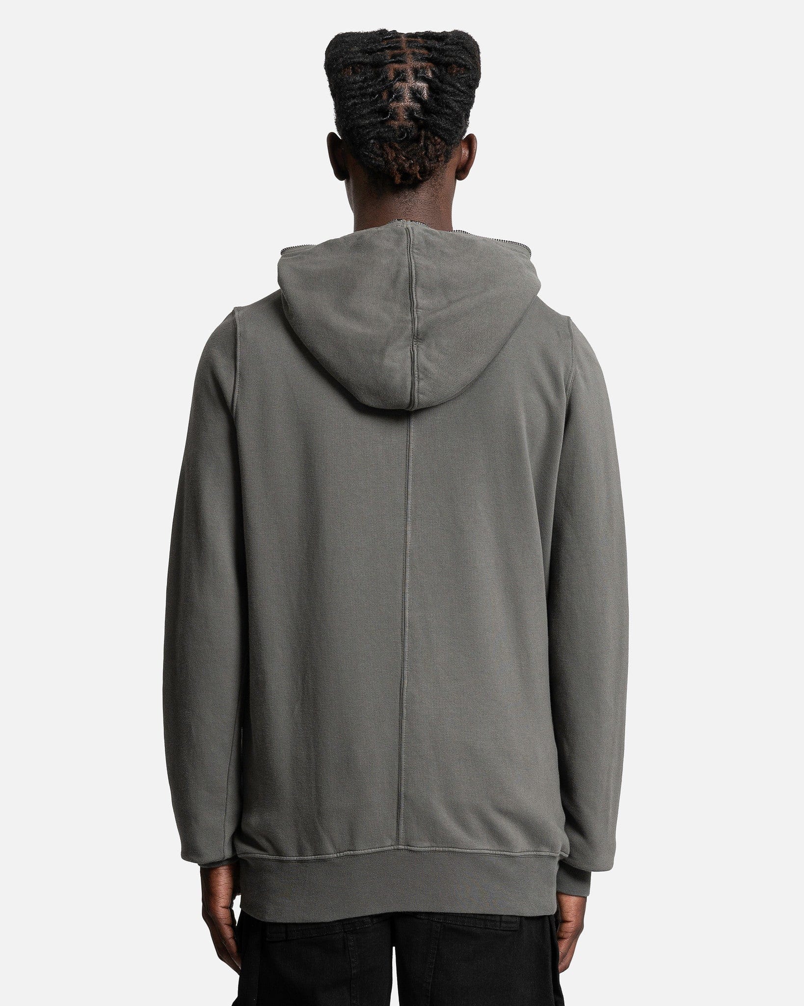 Оригінальна Gimp Hoodie In Hustler Blue Rick owens – детальний вид