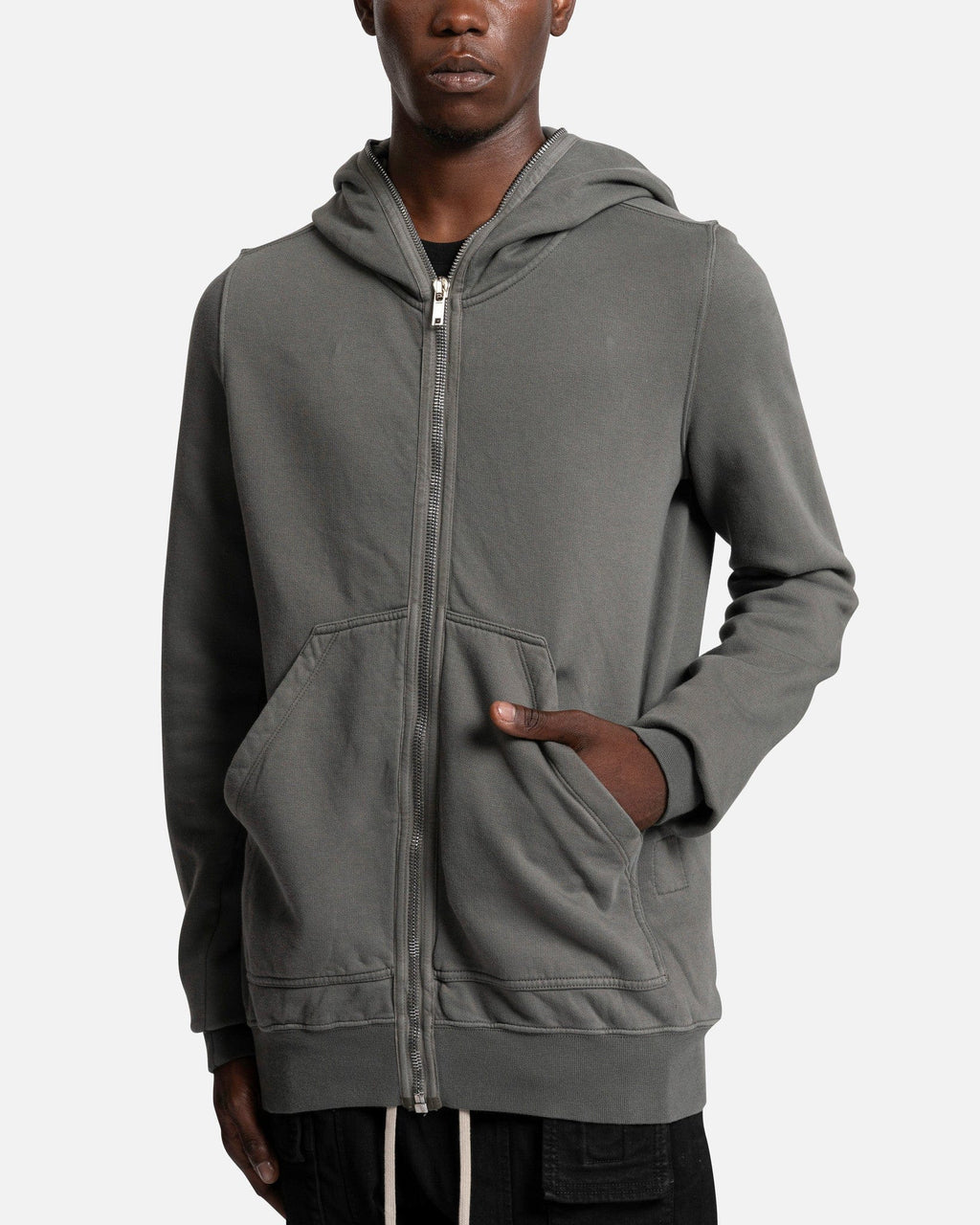 Оригінальна Gimp Hoodie In Hustler Blue Rick owens – збільшений вид