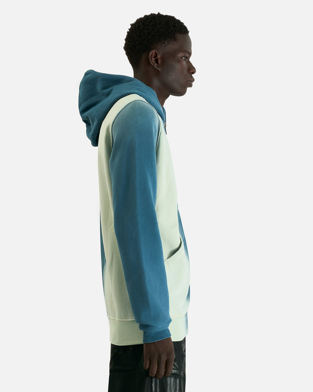 Gimp Hoodie In Toothpaste Degrade Rick owens оригінал – Купити в Україні – вид ззаду