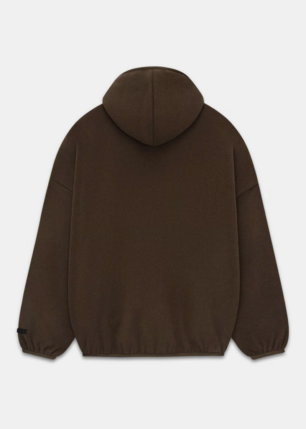 Оригінальна Brown Brushed Yarn Hoodie Fear of god – вид ззаду