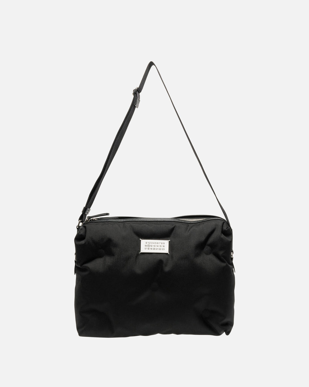 Glam Slam Computer Bag In Black Maison margiela – Гарантія оригінальності – боковий вид