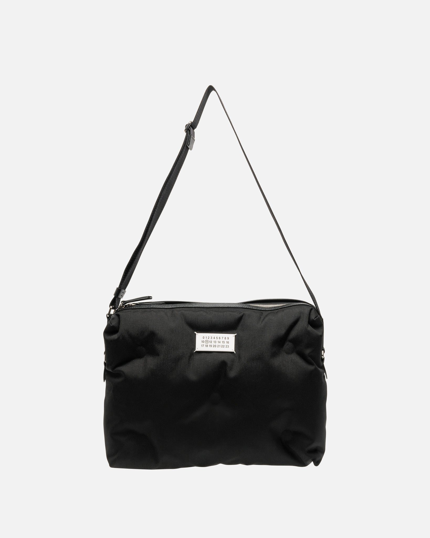 Glam Slam Computer Bag In Black Maison margiela – Гарантія оригінальності – боковий вид