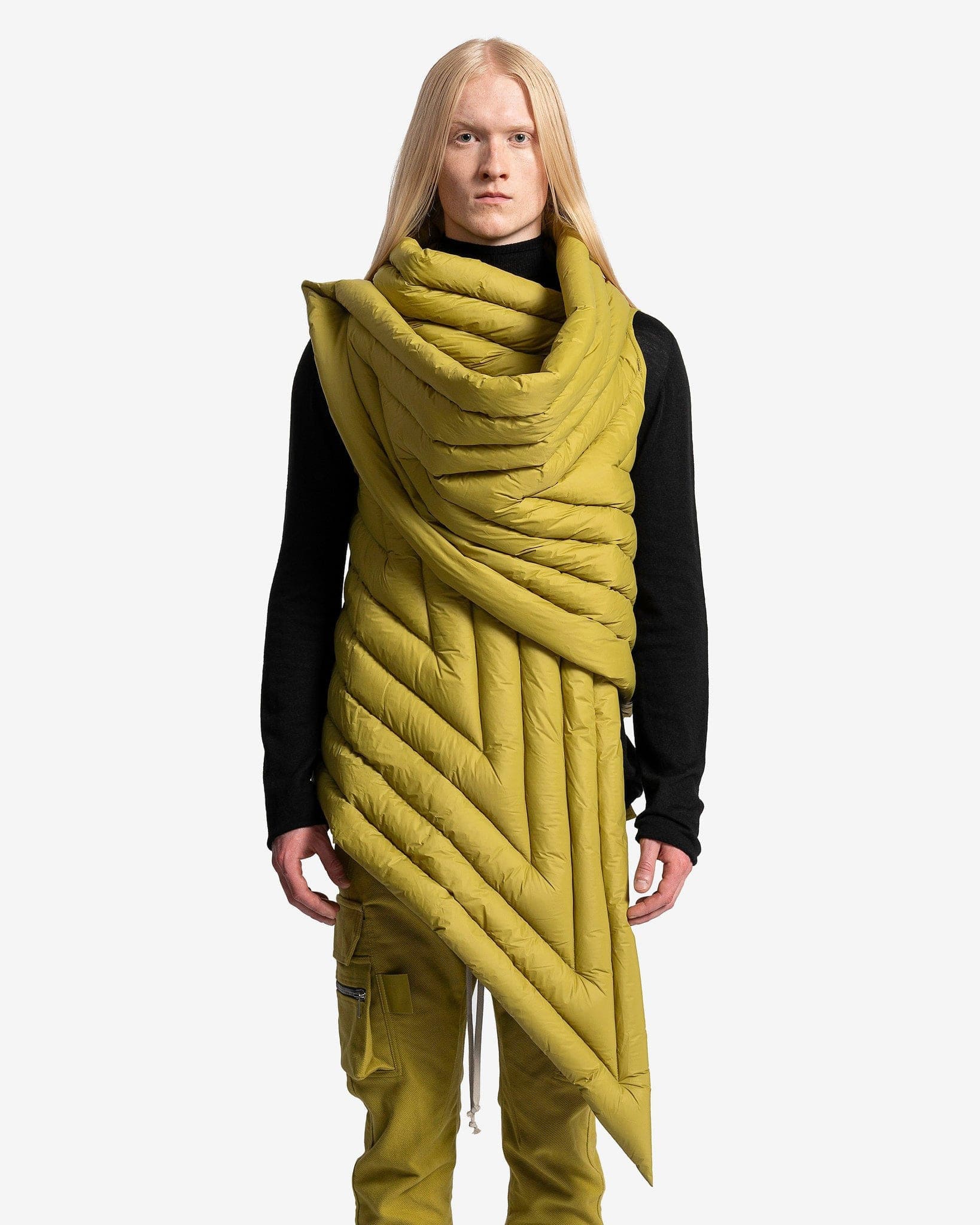 Gleam Vest In Acid Rick owens – Гарантія оригінальності – боковий вид