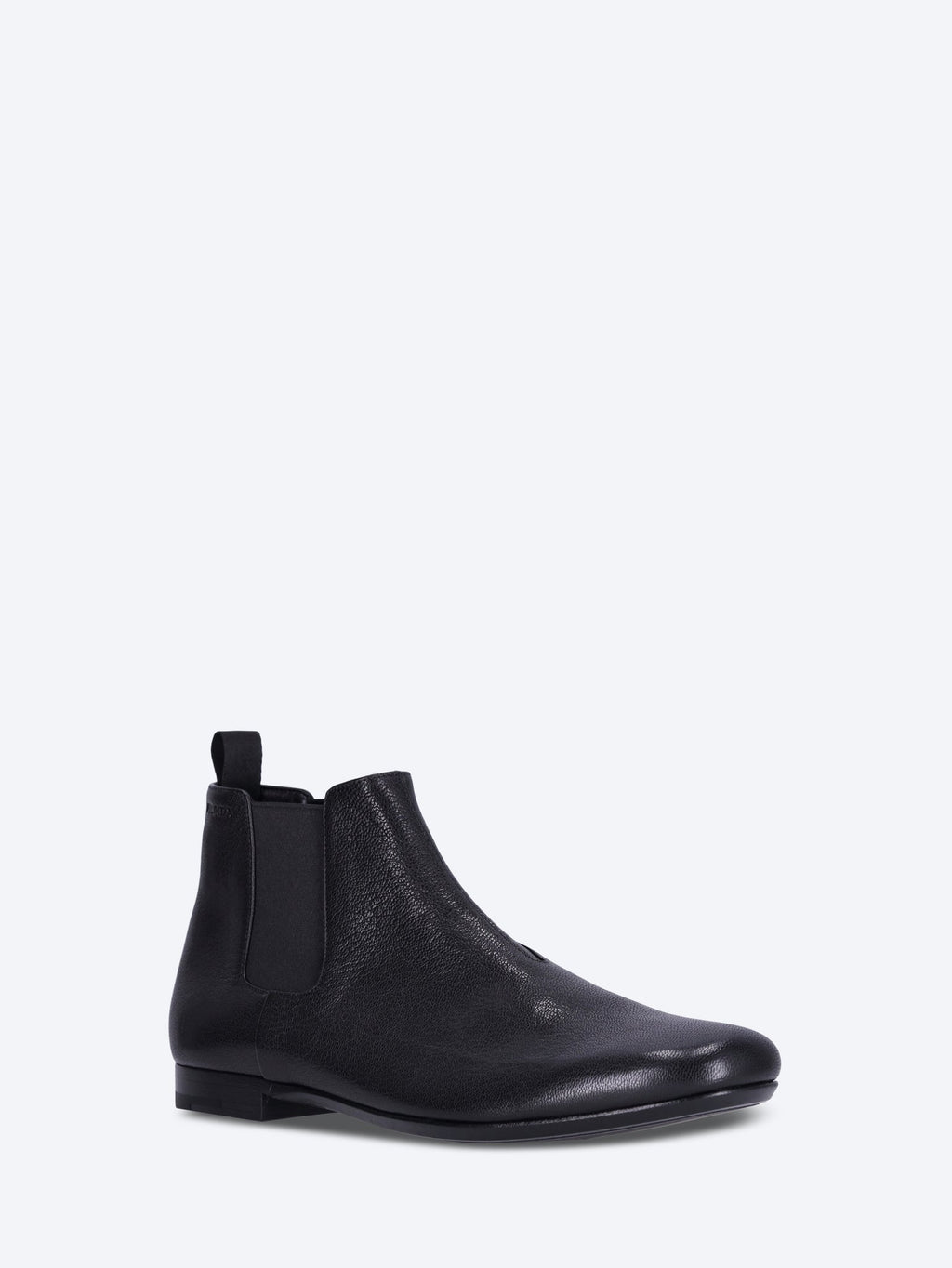 Оригінальна Goat Old Leather Ankle Boots Prada – вид ззаду