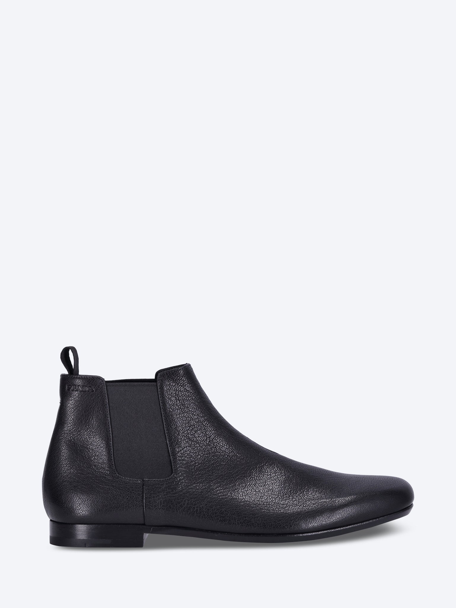 Оригінальна Goat Old Leather Ankle Boots Prada – боковий вид