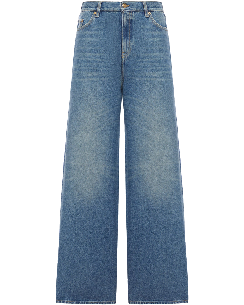 Wide Leg Five-Pocket Jeans Golden goose – Гарантія оригінальності