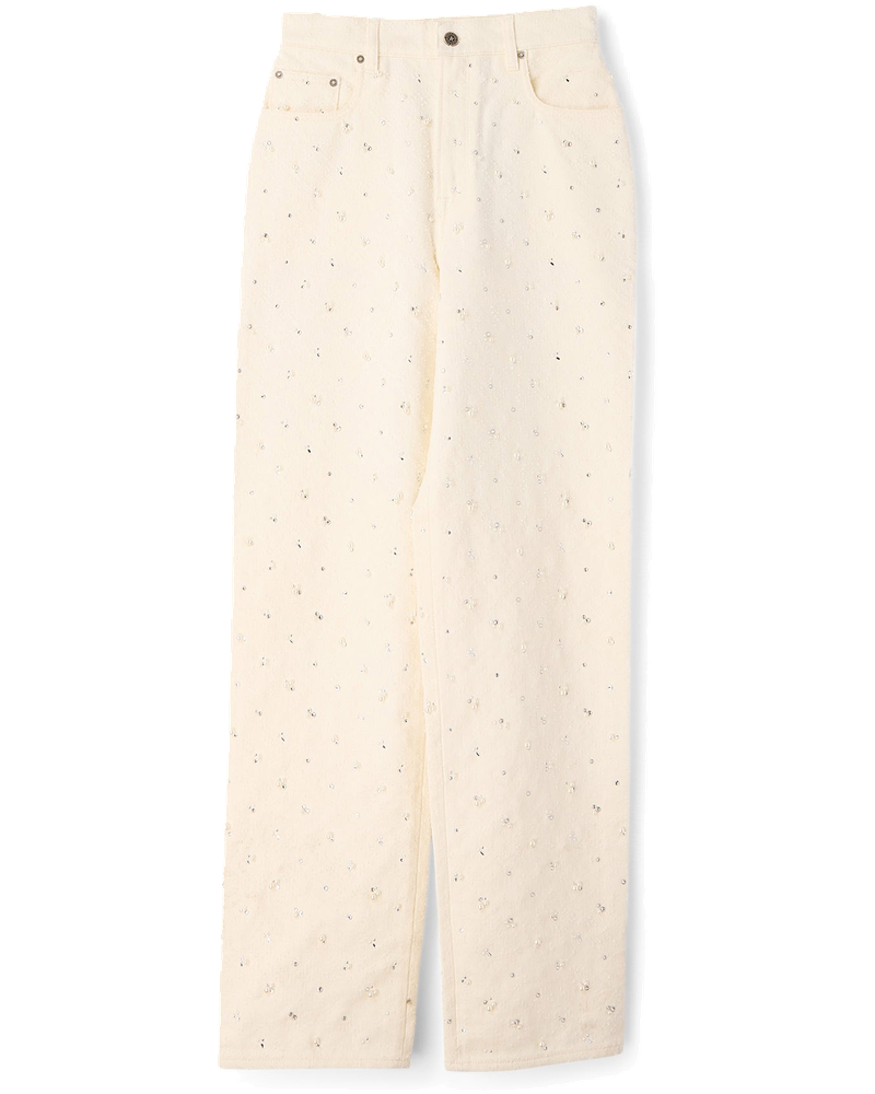 Оригінальна Crystal Beaded Denim Pant Golden goose