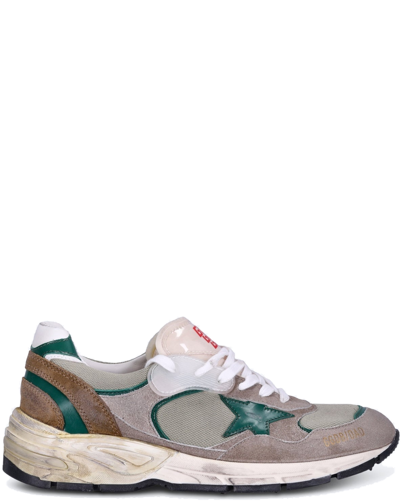 Running Dad New Nylon Leather Suede Sneakers Golden goose – Гарантія оригінальності