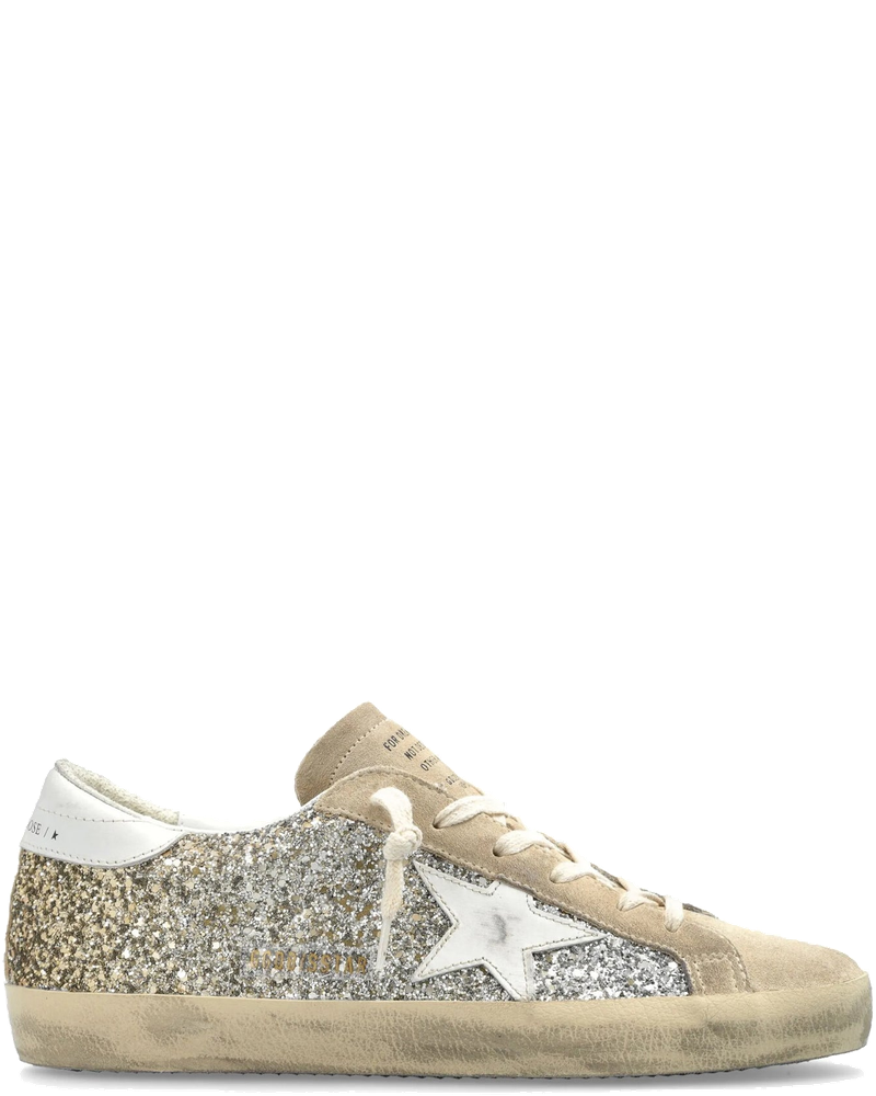 Super-Star Sneakers With Glitter Golden goose оригінал – Купити в Україні