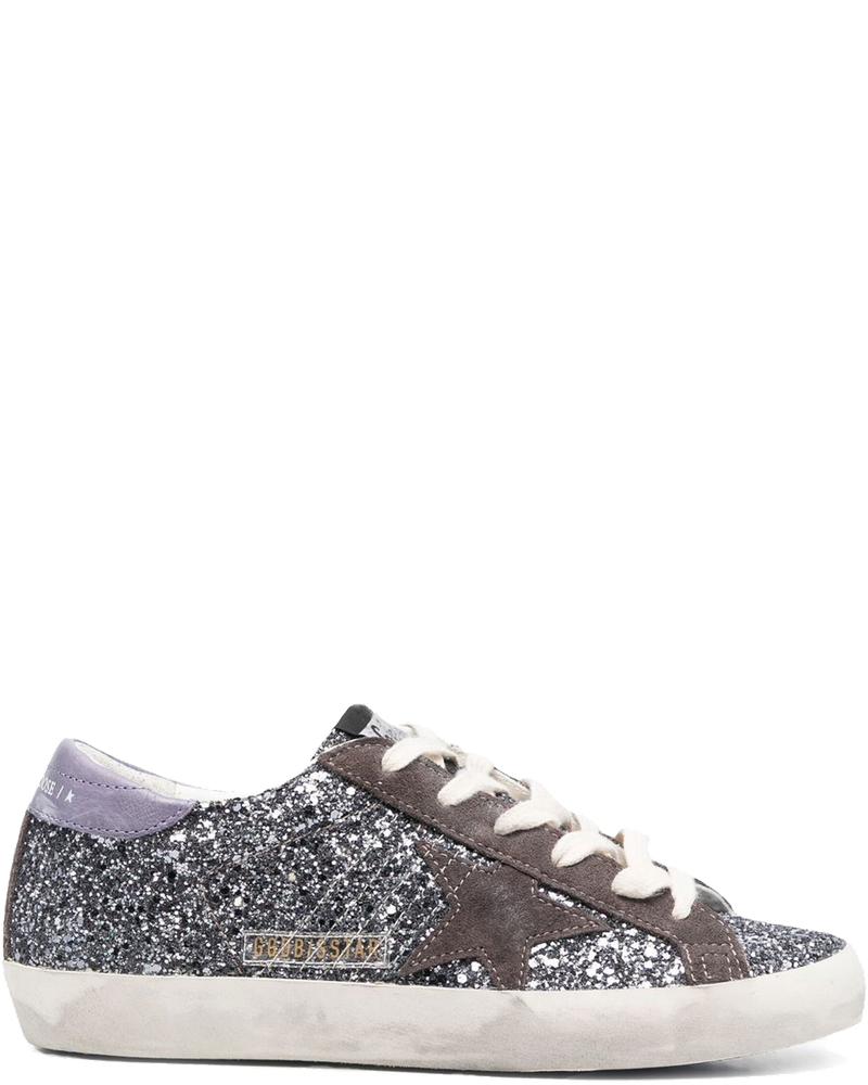 Super-Star Sneakers With Glitter Golden goose оригінал – Купити в Україні