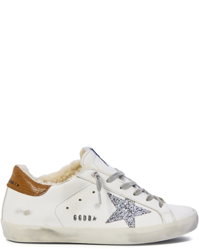Super-Star Sneakers With Shearling Golden goose – Гарантія оригінальності