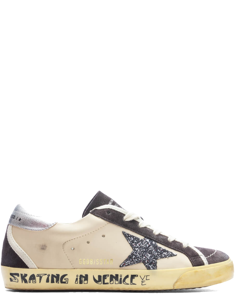 Оригінальна Womens Superstar Glitter Star Golden goose
