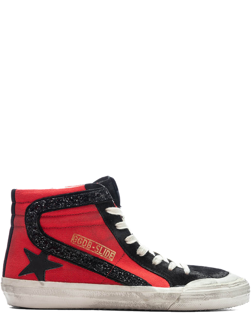 Оригінальна Womens Leather Star Slide Penstar Golden goose