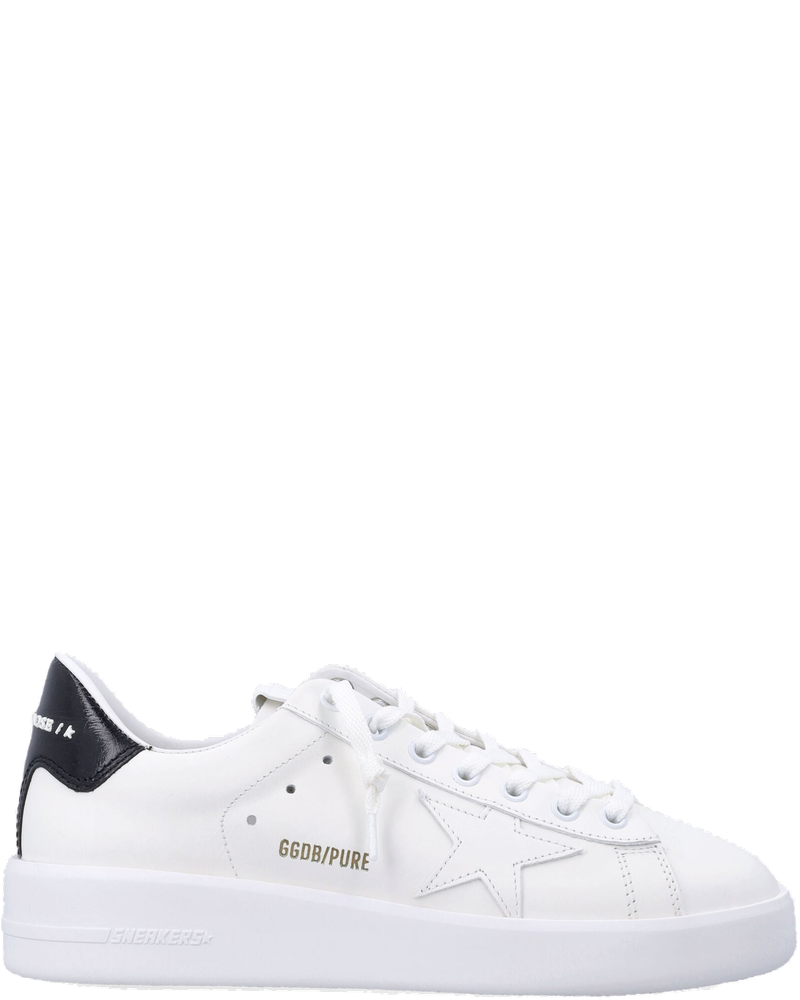 Pure Star White Leather Womans Sneakers Golden goose – Гарантія оригінальності