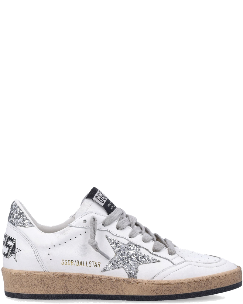 Оригінальна Womens Ball Star Sneakers With Glitter Star Golden goose