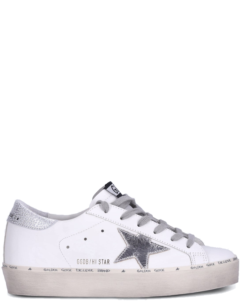 Hi Star Leather Upper Laminated Star Sneakers Golden goose – Гарантія оригінальності
