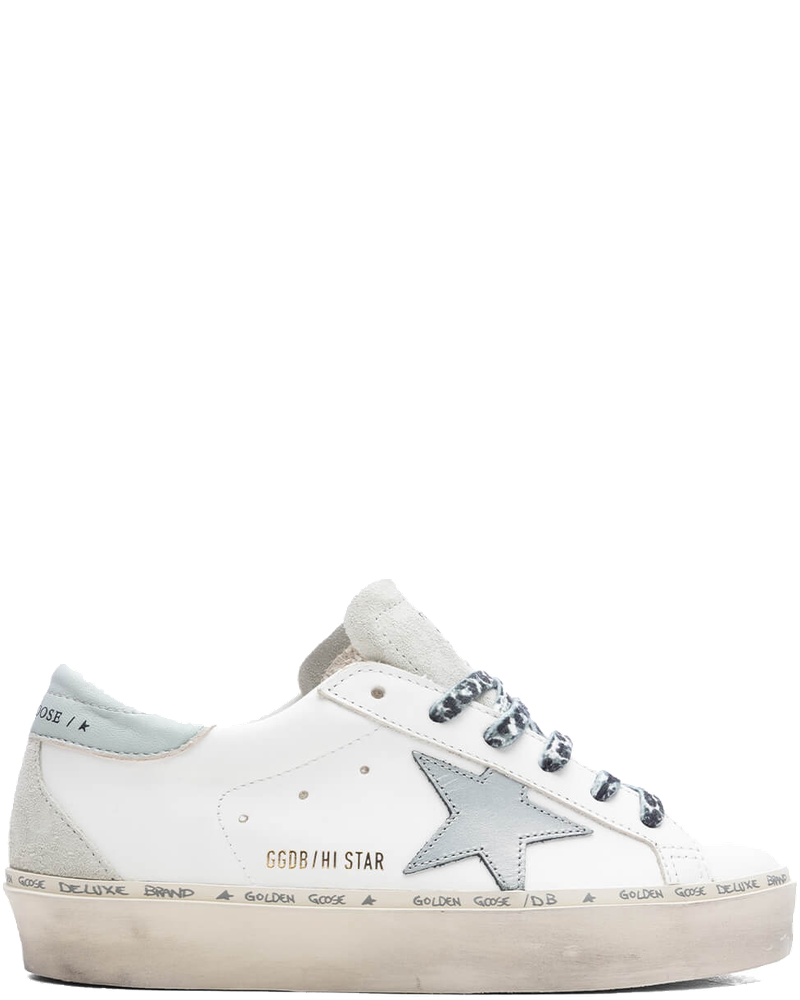Оригінальна Womens Hi Star Leather Upper And Star Golden goose