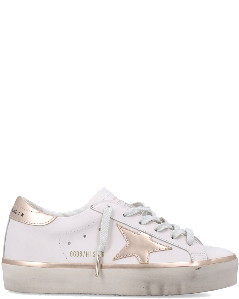 Hi Star White Sneakers Golden goose – Гарантія оригінальності