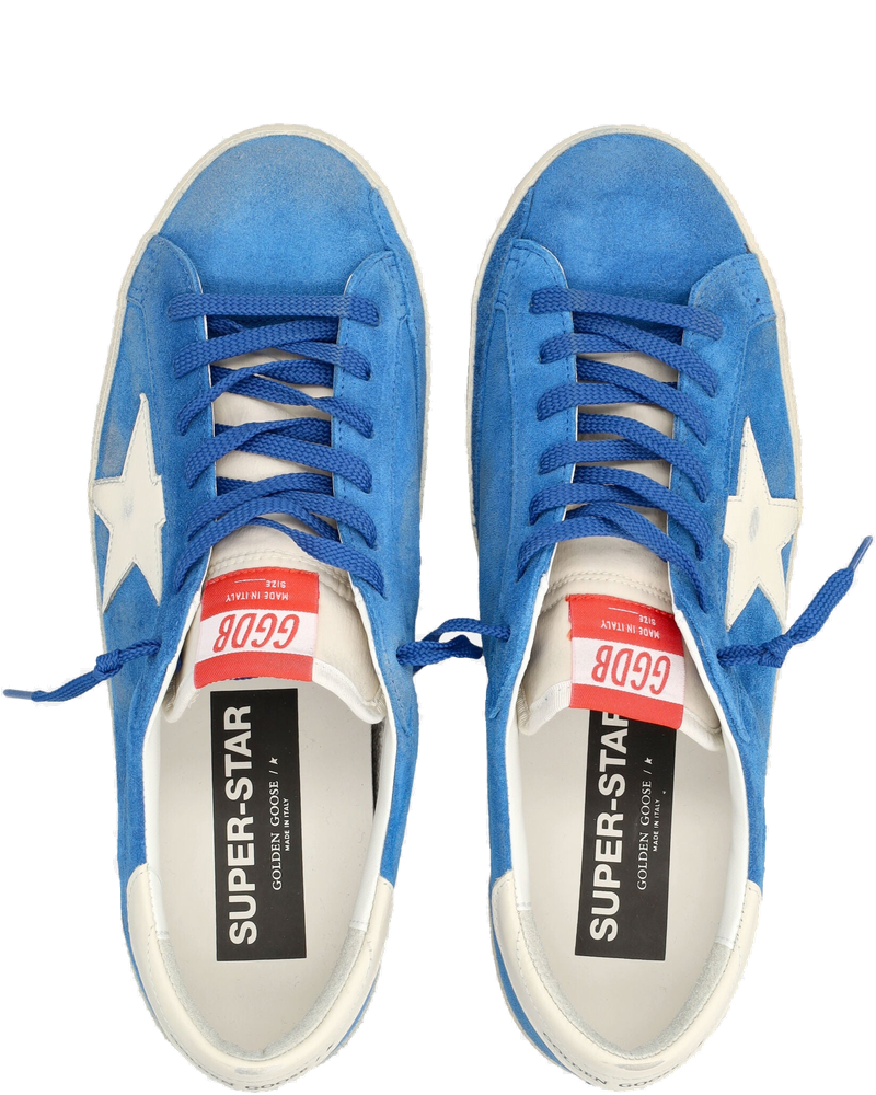 Super Star Blue Sneakers Golden goose – Гарантія оригінальності